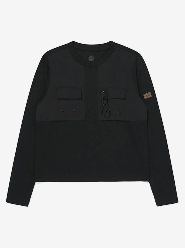 韓國 BBC Woven Patch Long Sleeve【BC039】