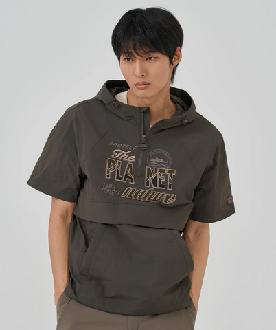 韓國 BBC Planet embroidery anorak【BC041】