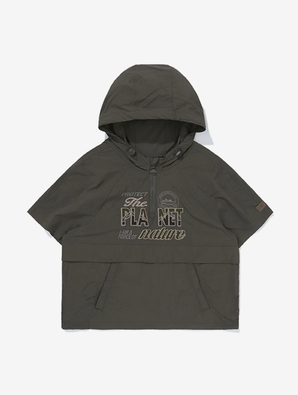 韓國 BBC Planet Embroidered Anorak【BC042】