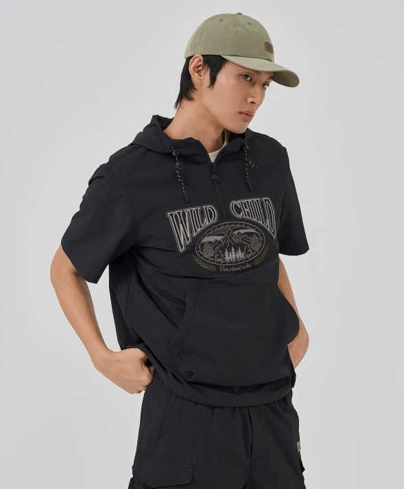 韓國 BBC Nature embroidery anorak【BC043】