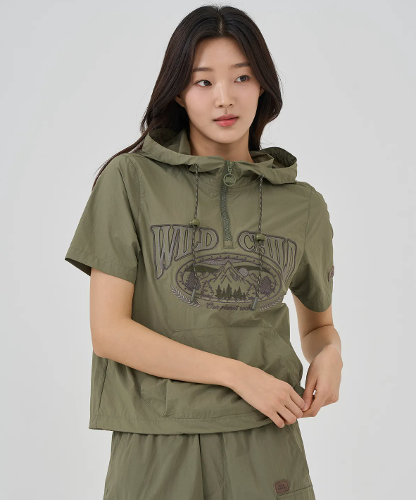 韓國 BBC Nature Embroidery Anorak【BC044】