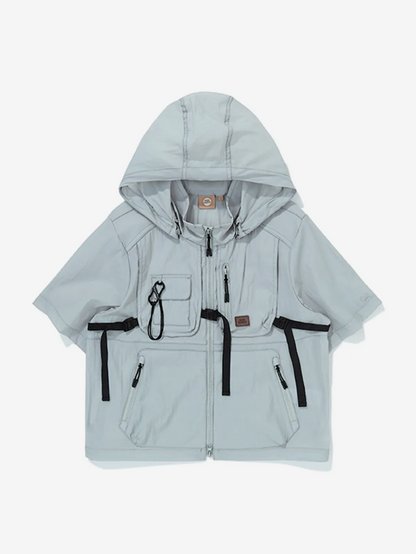 韓國 BBC W Layered Short Sleeve Jacket【BC049】
