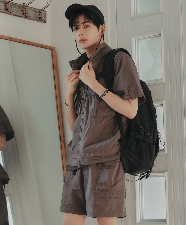 韓國 BBC Utility Short Sleeve Jacket【BC050】