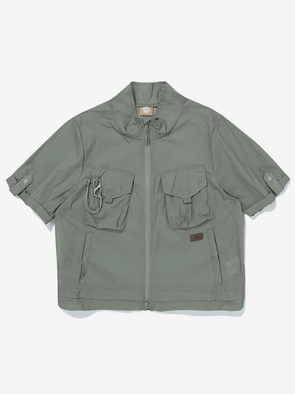 韓國 BBC W Utility Short Sleeve Jacket【BC051】