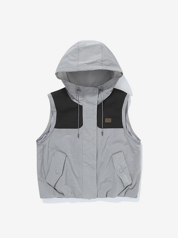 韓國 BBC W Color Block Convertible Jacket【BC064】