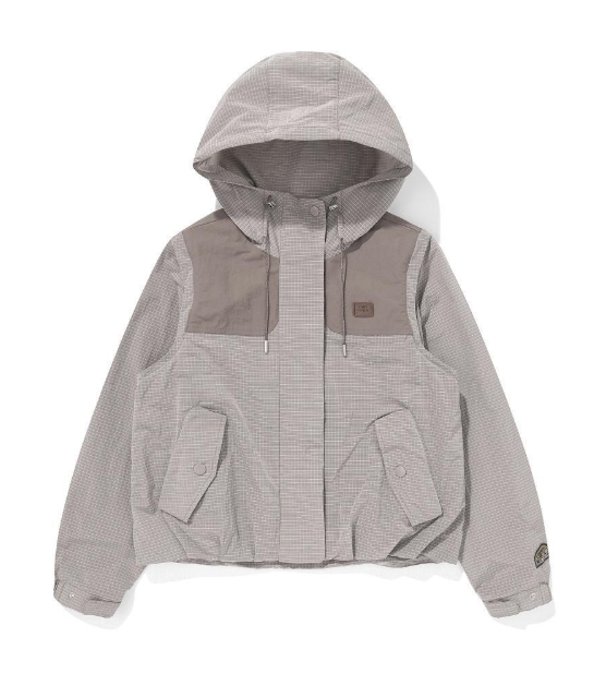 韓國 BBC W Color Block Convertible Jacket【BC064】