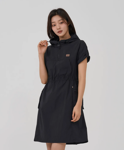 韓國 BBC W Cargo Anorak One Piece【BC069】