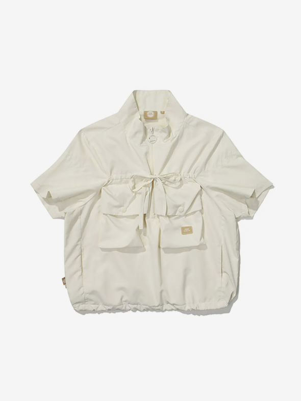 韓國 BBC W Utility Crop Short Sleeve Anorak【BC070】