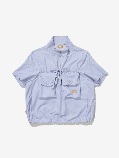 韓國 BBC W Utility Crop Short Sleeve Anorak【BC070】