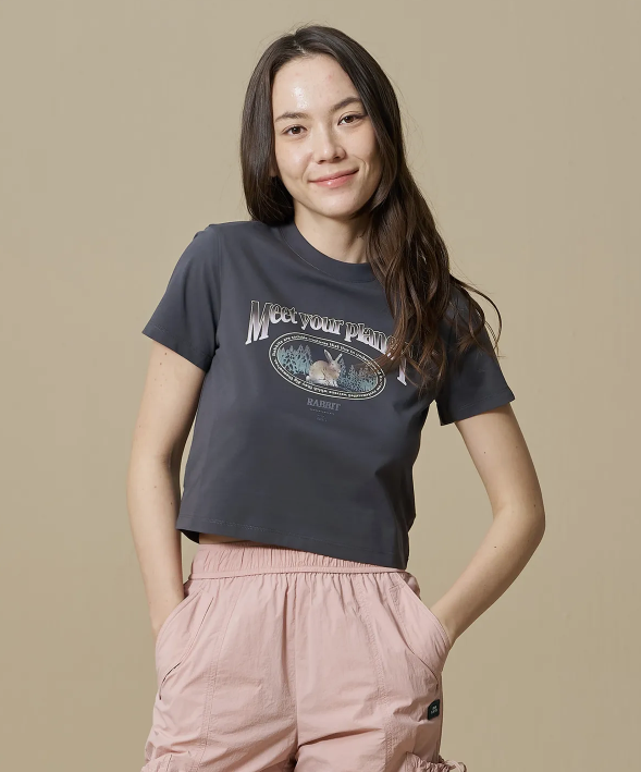 韓國 BBC Mild Graphic Print Short Sleeve T-Shirt【BC073】