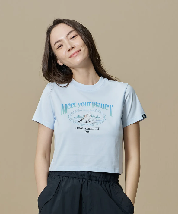 韓國 BBC Mild Graphic Print Short Sleeve T-Shirt【BC073】