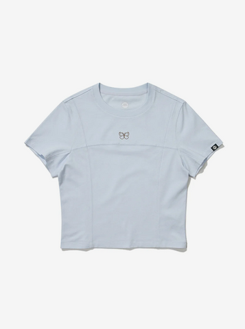 韓國 BBC Line Color Block Short Sleeve T-shirt【BC074】