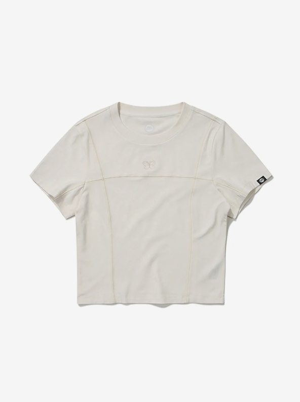韓國 BBC Line Color Block Short Sleeve T-shirt【BC074】