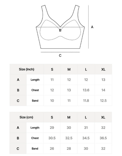 韓國 Verish Cool Fit Bra Volume No Hook【SE338】