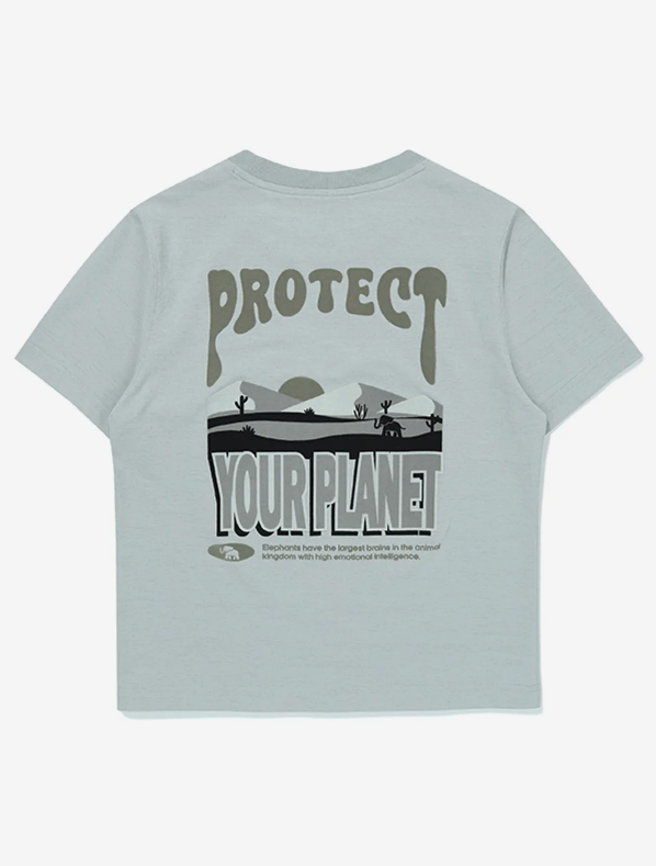 韓國 BBC W Floppy Nature Short Sleeve Round【BC063】