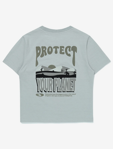 韓國 BBC W Floppy Nature Short Sleeve Round【BC063】