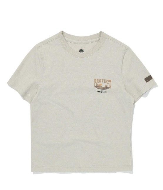 韓國 BBC W Floppy Nature Short Sleeve Round【BC063】