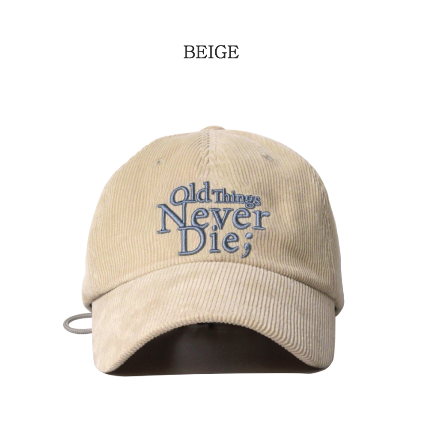 韓國 ONGO CORDUROY KNOT CAP【ON005】