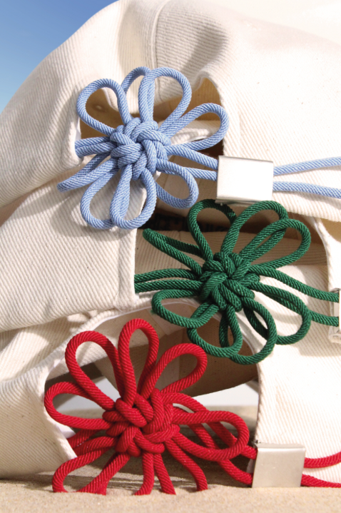 韓國 ONGO FLOWER KNOT CAP【ON003】