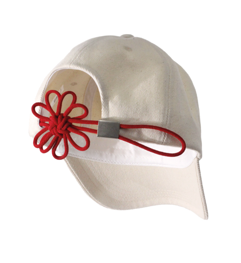 韓國 ONGO FLOWER KNOT CAP【ON003】
