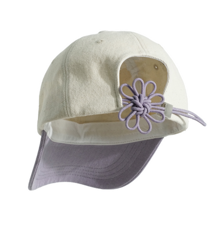 韓國 ONGO FLOWER KNOT CAP【ON004】