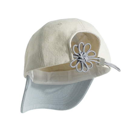 韓國 ONGO FLOWER KNOT CAP【ON004】