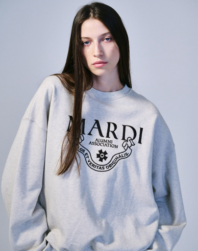 韓國 Mardi Mercredi SWEATSHIRT GRAND ALUMNI CLASSIQUE【MM097】