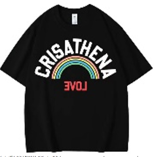 Crisathena Rainbow T-shirt【SM277】