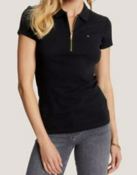 【現貨】Tommy Hilfiger Slim Fit Zip Polo【ST051】