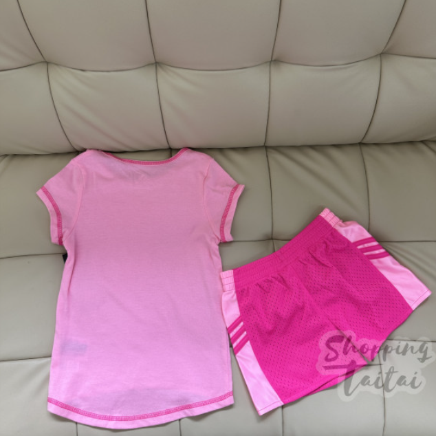 【現貨】Adidas Kids 粉紅兩件套裝【ST089】