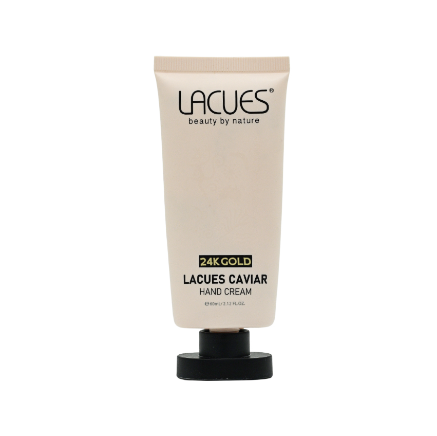 LACUES 24K金魚子醬手部素顏霜 60ml (1套2支)【SS437】
