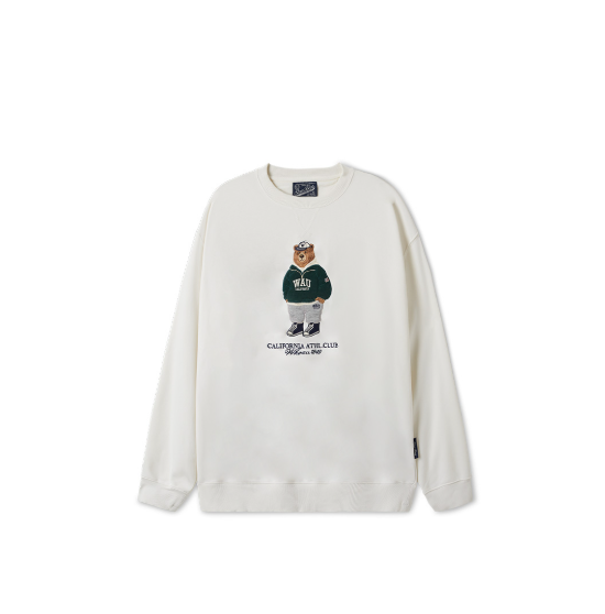 韓國 Who.A.U Steve Patch Sweatshirt【WA185】