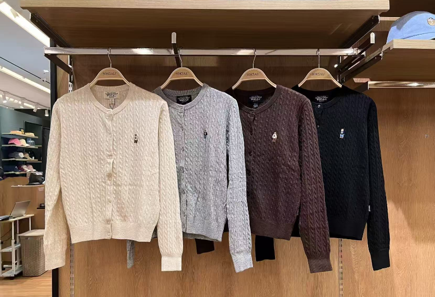 韓國 Who.A.U Steve Cable Cardigan【WA191】