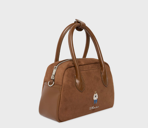 韓國 Who.A.U Sude Boston Bag【WA198】