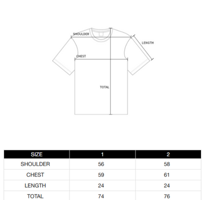 韓國 ADLV GOLD CHAIN BEAR DOLL SHORT SLEEVE T-SHIRT【AD009】