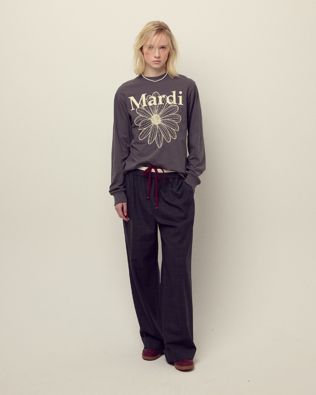 韓國 Mardi Mercredi Wool Turn Up Pants【MM150】