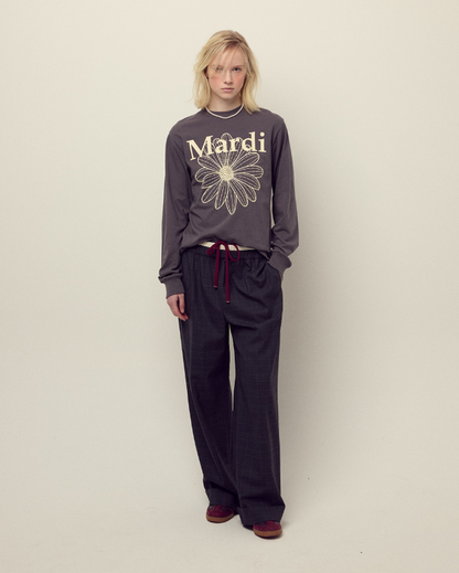 韓國 Mardi Mercredi Wool Turn Up Pants【MM150】