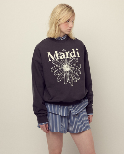 韓國 Mardi Mercredi Sweatshirt Flowermardi【MM151】