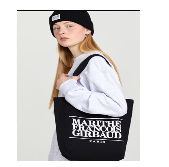 韓國 Marithe Francois Girbaud Classic Logo Eco Bag【MF643】
