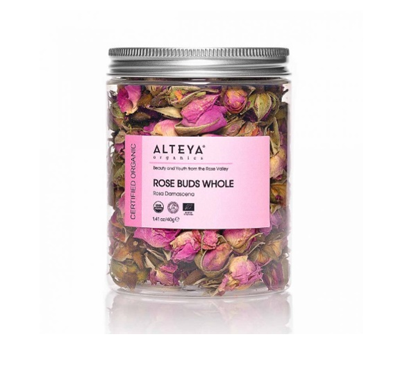 Alteya Organics 有機整朵玫瑰花蕾 (大馬士革玫瑰) 40g 一套三支【SM048】
