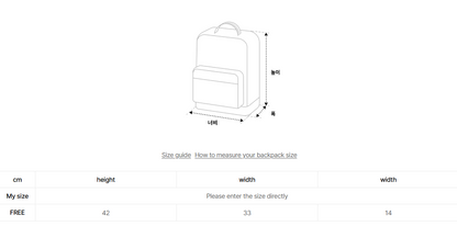 韓國 Mark Gonzales Basic Box Logo Backpack【MG024】