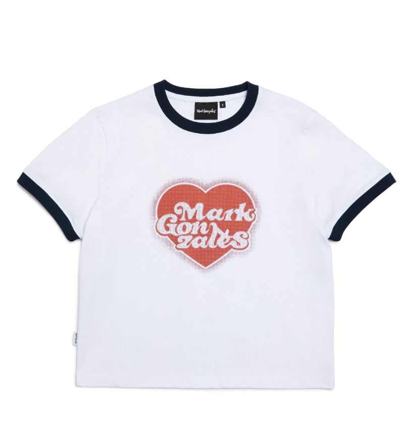 韓國 Mark Gonzales Heart Graphic Women&