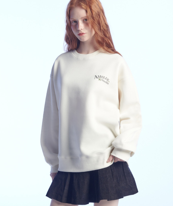 韓國 Ambler Approaching Love Bear Sweatshirt【AR064】