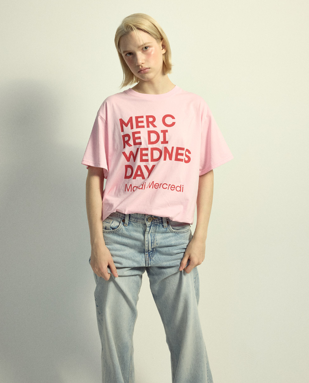 韓國 Mardi Mercredi Tshirt Du Mercredi【MM160】