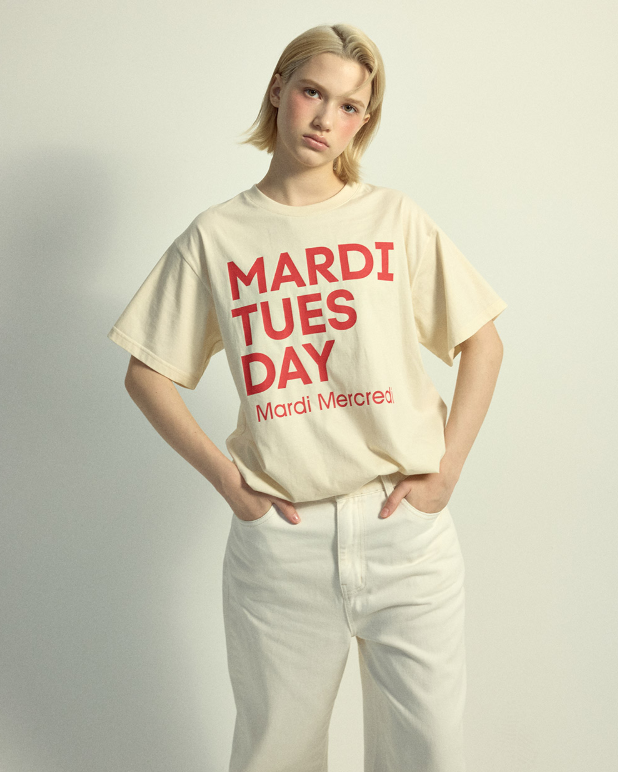 韓國 Mardi Mercredi Tshirt Du Mercredi【MM160】