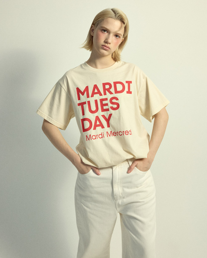 韓國 Mardi Mercredi Tshirt Du Mercredi【MM160】