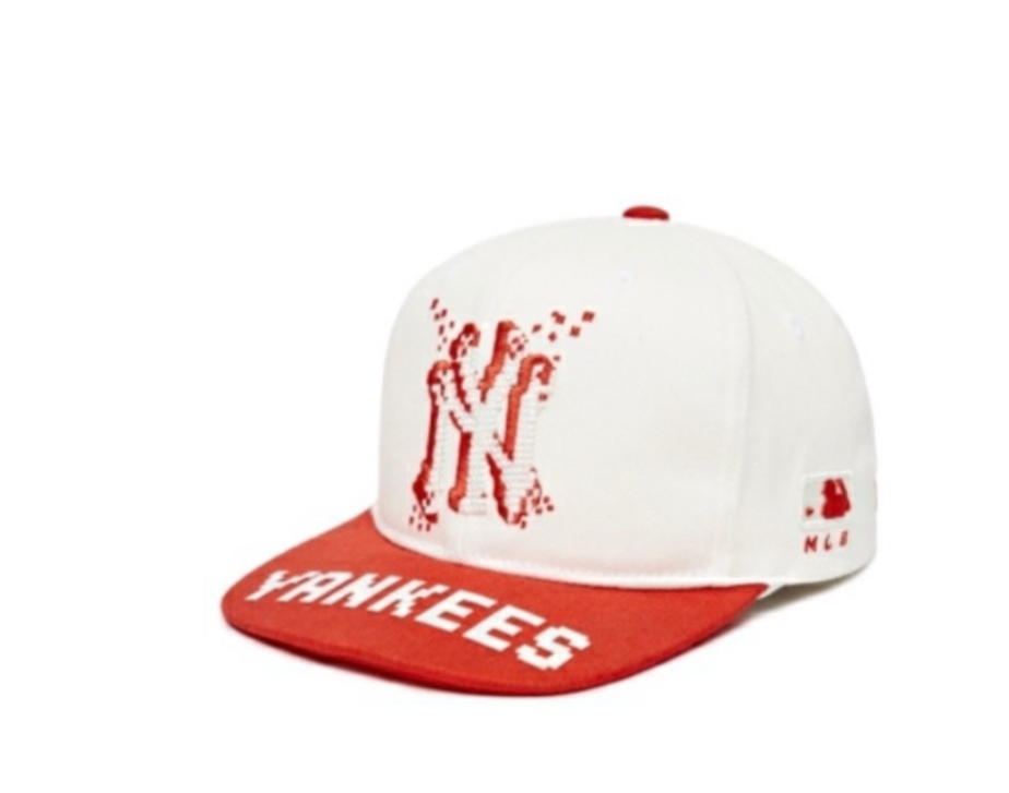 韓國 MLB Kids PLAY One-Point Brim Snapback【MB005】