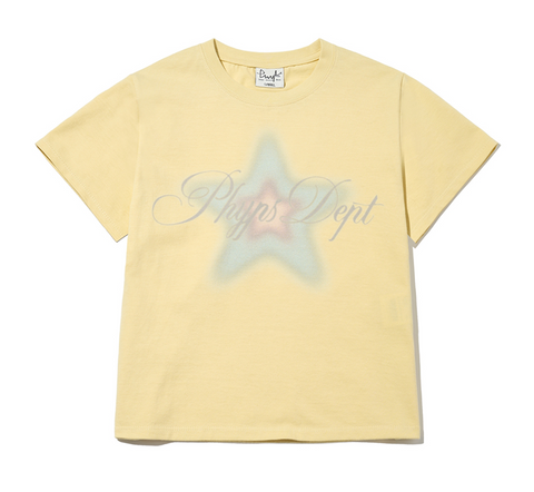 韓國 Phyps Women's Star Spray Short Sleeve T-Shirt【PS021】