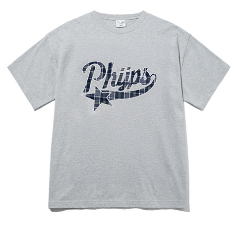 韓國 Phyps Check Startail Logo Short Sleeve T-Shirt【PS031】