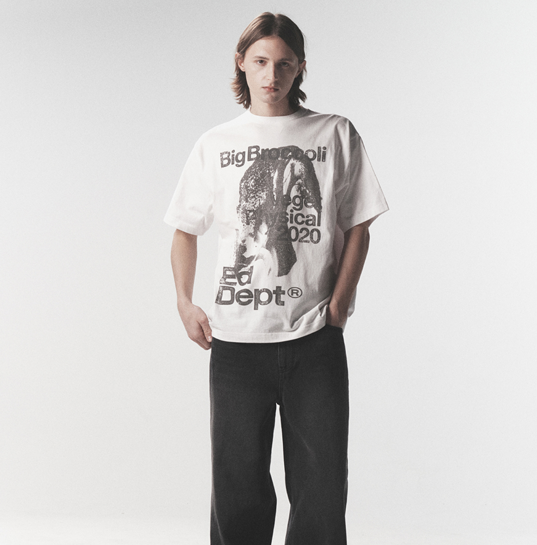 韓國 Phyps Big Broccoli Short Sleeve T-Shirt【PS032】